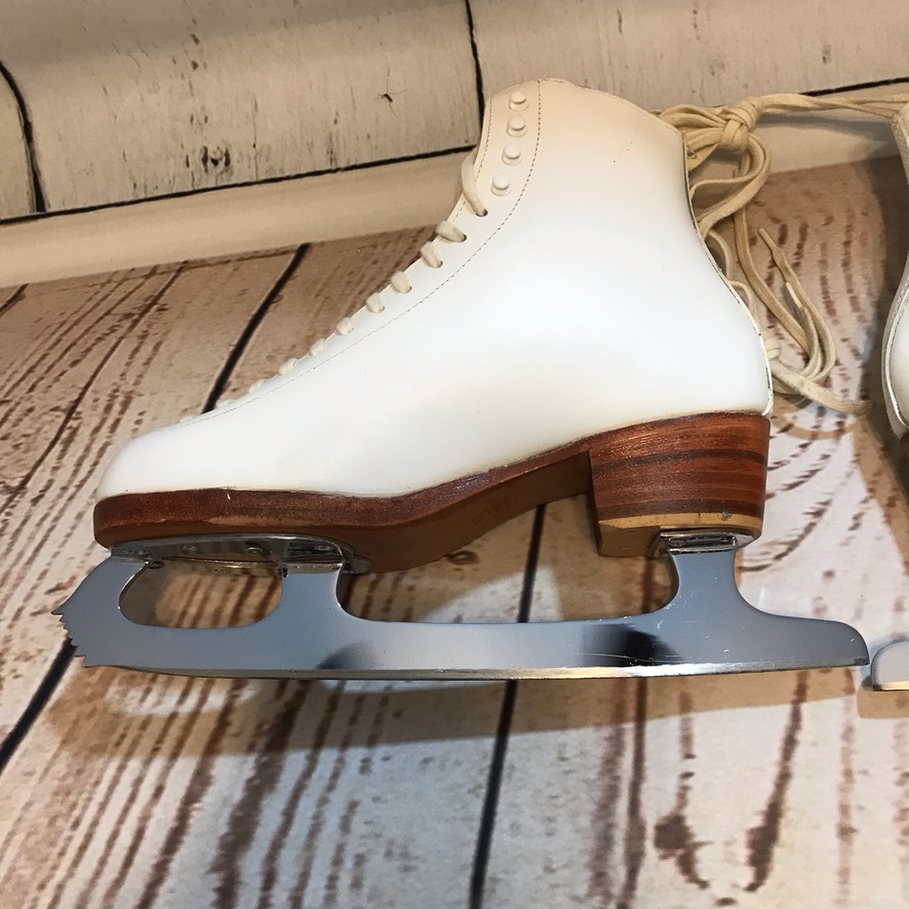 John WILSON Sheffield England blade Skate Riedell - Picture 10 of 16